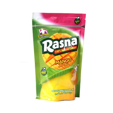 Rasna Instant Powder Mix Drink Mango Flavor 375g