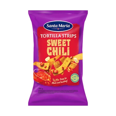 Santa Maria Tortilla Strips Sweet Chili 185g