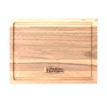 Royal Blue Rectangular Cutting Board With Mapple Cut 38x30x2cm