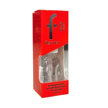 Flormar Prolonged Wear &amp; Enhanced Shine For All Nails Top Coat, Extra Days 11ml