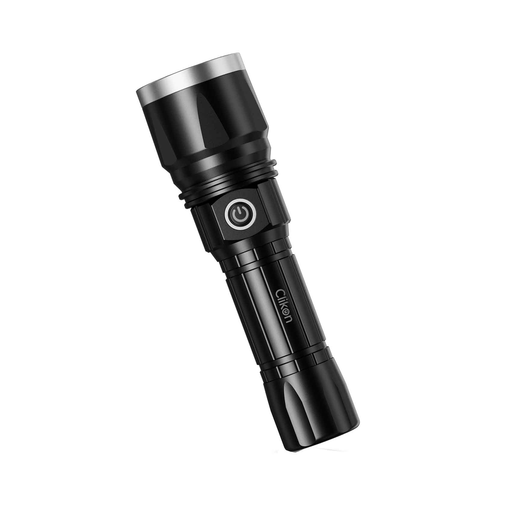 Clikon Zoom In & Out Flash Light Lumen, 2500Mah Battery