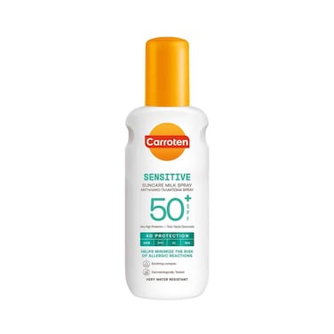 Carroten Sensitive Suncare Milk Spray Spf50, 4D Protection 200ml
