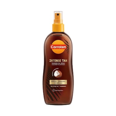 Carroten Intense Tanning Oil Spray With Coconut Fragrance, Speeds Up Tanning 200ml