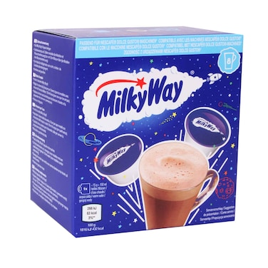 كبسولات شوكولاتة ميلكي واي دولتشي غوستو الساخنة 120 غرام