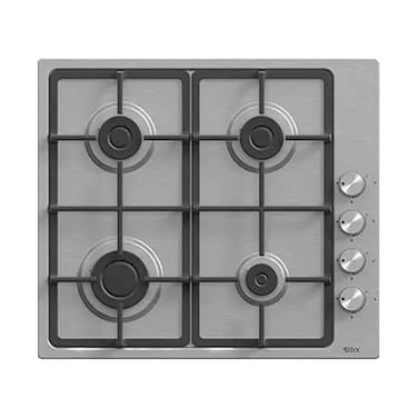 موقد غاز مدمج أوريكس بأربع عيون OXCGP60SY-LRE ستانلس ستيل مقاس 60 سم