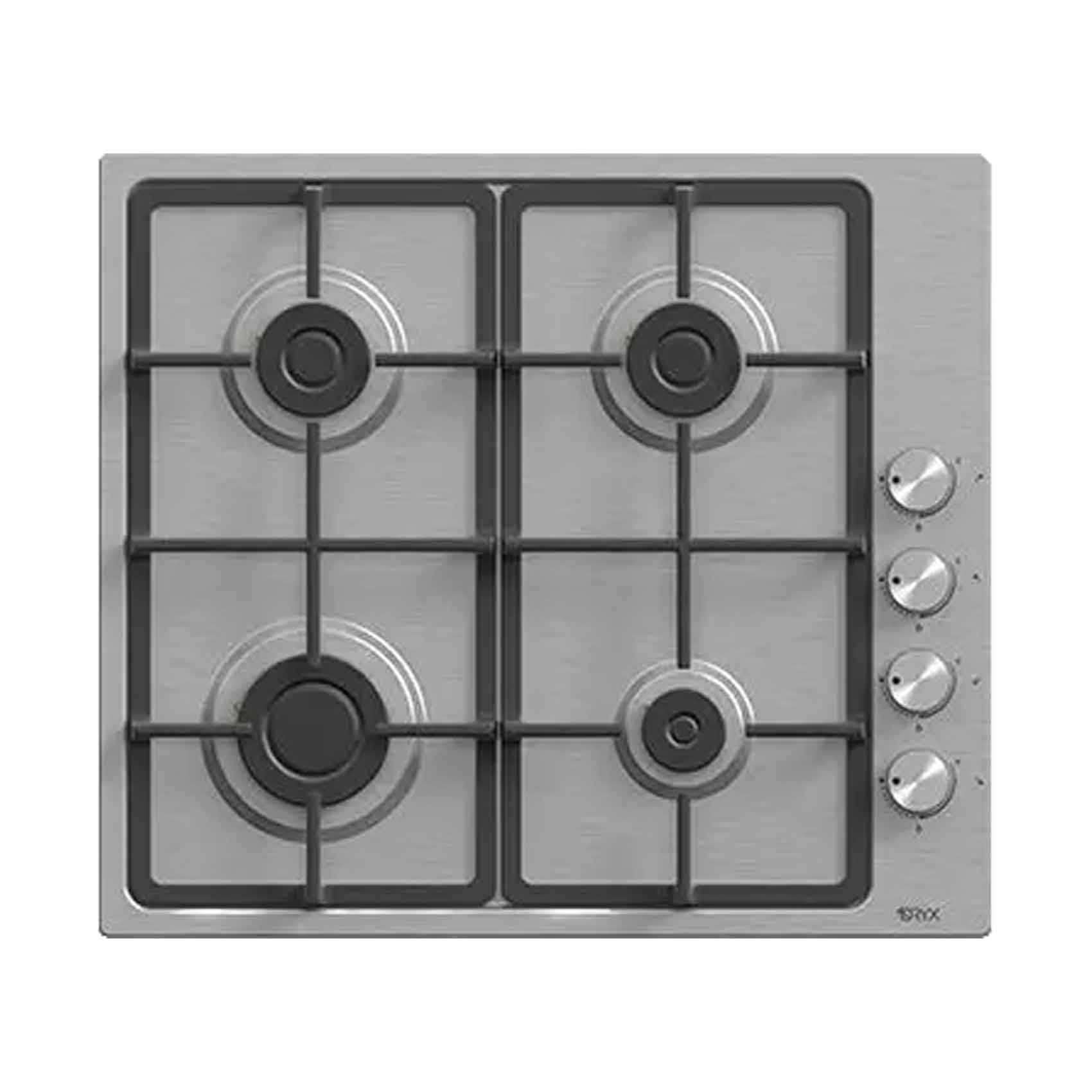 Oryx Built-in Gas Hob 4 Burner OXCGP60SY-LRE 60cm Stainless Steel