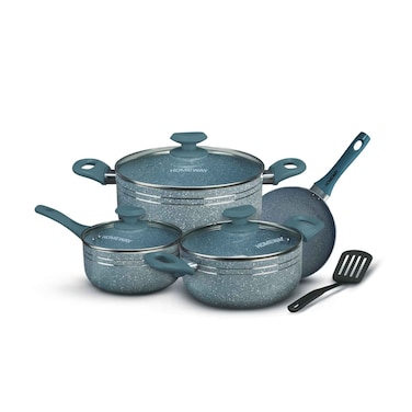 Homeway Marble Cookwre Set 8 pieces