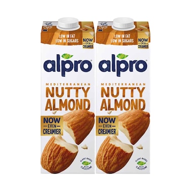 Alpro Mediterranean Nutty Almond 1lx2 Pieces