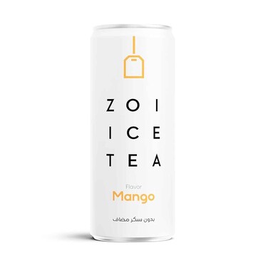 مشروب شاي مثلج زوي بنكهة المانجو 320 مل