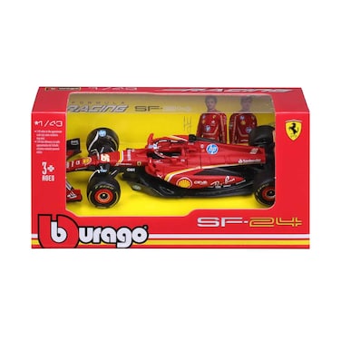Bburago Ferrari Formula 1 Racing Car 1/43 SF24 Age 3+
