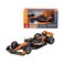 Bburago Oscar Piastri McLaren MCL38 #81 Miami GP Formula 1 2024 Racing Car Age 3+