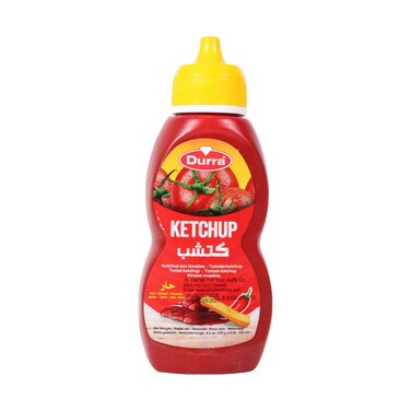 كاتشب دورا الحار بالطماطم، عبوة ضغط 250 غرام