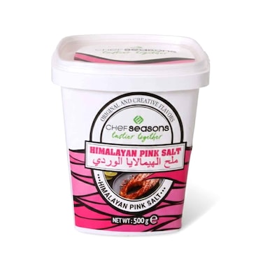 ملح الهيمالايا الوردي من شيف سيزونز ٥٠٠ غرام