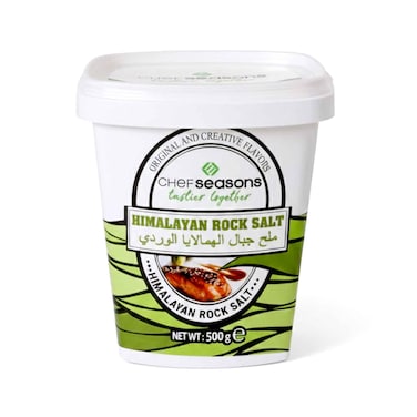 ملح صخري من جبال الهيمالايا من شيف سيزونز، 500 غرام