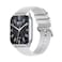 X.Cell G11Pro Silver Smart Watch Grey Silicon Strap