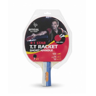 Supreme Table Tennis Racket Short Handle Assorted