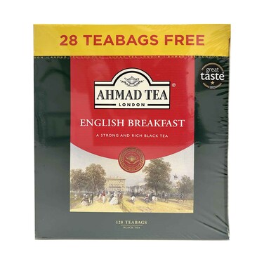 شاي أحمد إنجلش بريكفاست 128 كيس شاي