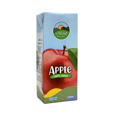 Mazzraty Long Life Juice  Apple 100% Juice 200ml