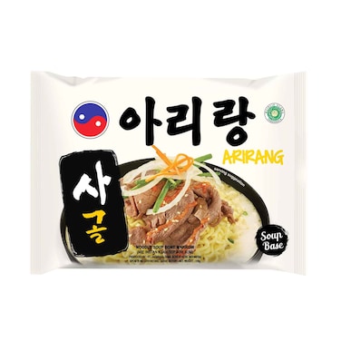 Arirang Instant Noodle Soup Bone Marrow, Soup Base 110g