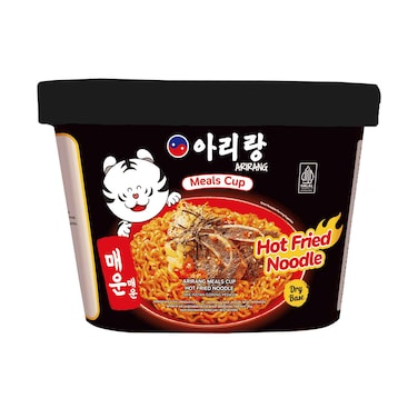 Arirang Meals Cup Hot Fried Noodles, Dry Base 85g