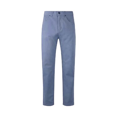 Mens Cotton Trousers Light Blue