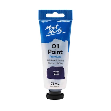 Mont Marte Oil Paint Tube Violet 75ml