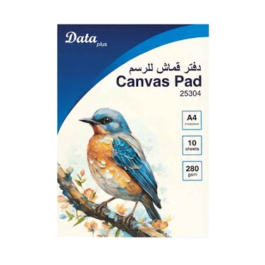 Data Plus Canvas Pad A4 Size 280gsm 10 Sheets