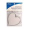 Data Plus Magnetic Canvas Panel Heart 4 Pieces