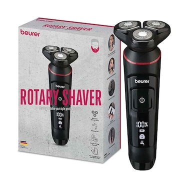 ماكينة حلاقة دوّارة بيورر MN8X للاستخدام الجاف والمبلل (مع رسوم توصيل إضافية 50 ريال خارج الدوحة)