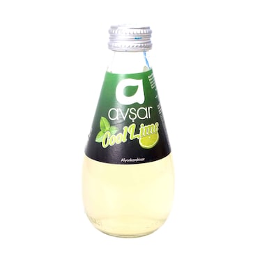 Avsar Natural Mineral Rich Carbonated Drink Cool Lime, With Mint &amp; Lemon Flavor 200ml