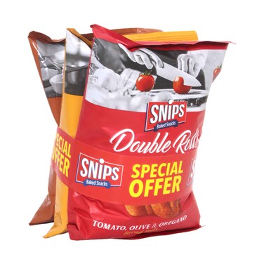 Snips Double Rolls Assorted 40gx3 Pieces