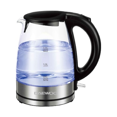 Daewoo Electric Glass Kettle DEK1218 1.7L