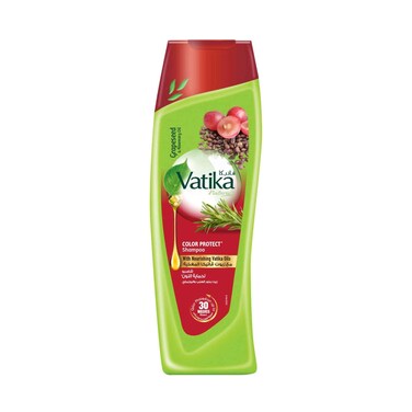 Vatika Natural Color Protect Shampoo Grapeseed Oil &amp; Rosemary Oil With Nourishing Vatika Oils 400ml