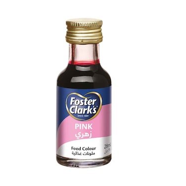 لون طعام فوستر كلارك وردي 28 مل
