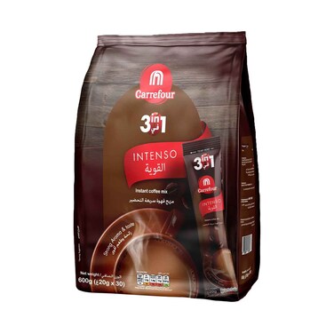 Maf Carrefour Intenso 3 in 1 Instant Coffee Mix Pouch 600g