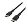 كابل بلكين مضفر USB C‑C رقم CAB004BT1MBK قدرة 60 واط طول 1 متر أسود
