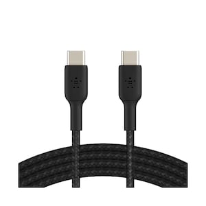 Belkin Braided Cable USB C-C CAB004BT1MBK 60w 1m Black