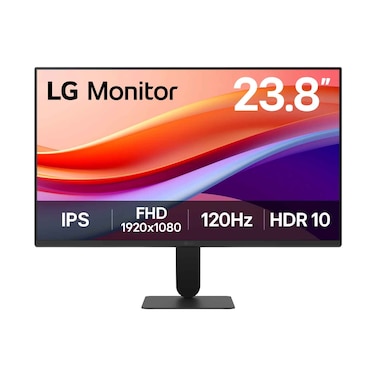 LG Gaming Monitor FHD 24U411A-B 23.8 inch Black