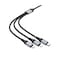 Hoco Charging Cable X102 3in1 Black