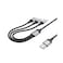 Hoco Charging Cable X102 3in1 Black