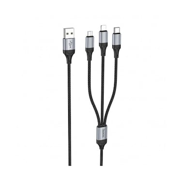 Hoco Charging Cable X102 3in1 Black