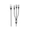 Hoco Charging Cable X102 3in1 Black
