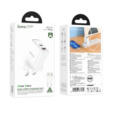 Hoco Dual Port Charger Set DC111