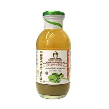 Georgia's Natural 100% Organic Essential Green Cocktail Juice 300ml