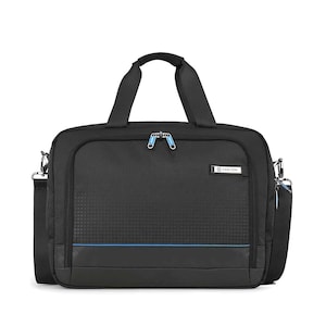 Carlton West End Black Slim Laptop Folio Case