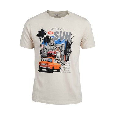 MENS T-SHR R.NK W.PT STY-721 PVC B