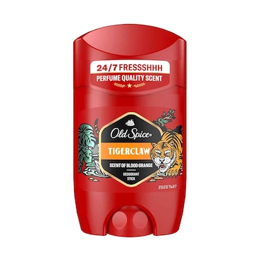 مزيل عرق أولد سبايس ستيك تايجر كلو، برائحة البرتقال الأحمر 50 مل