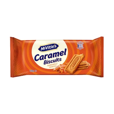 Mcvities Caramel Flavoured Biscuits 120g