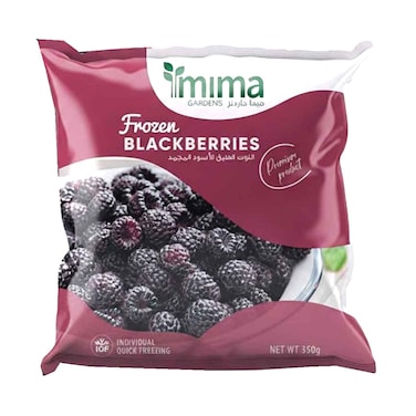 Mima Gardens Frozen Black Berries 350g