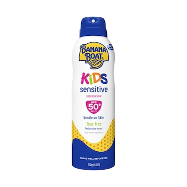 Banana Boat Kids Sensitive Sunscreen Spray SPF50+ 170g